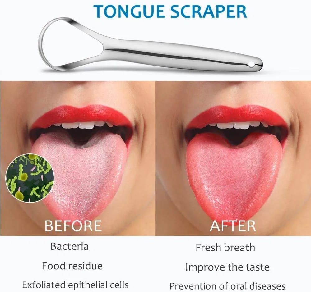 Tongue Scraper Stainless Steel