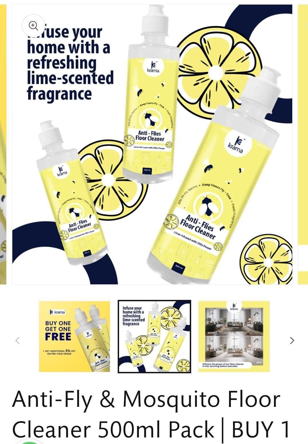 Anti Fly Agent – Pack of 2 | Insect Repellent Spray for Home & Kitchen | Fast Action Formula | Non-Toxic & Safe