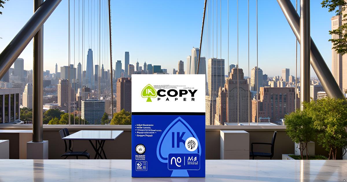 IK Copy Paper 70 GSM A4 Size-500 Sheets | Off-White | High Brightness & TruTone Technology